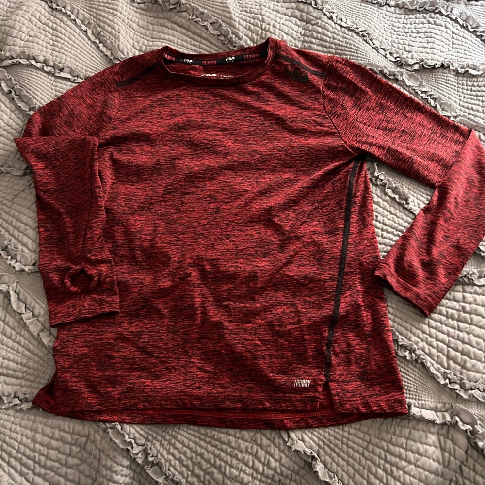 Boys Long Sleeve Fila Tee